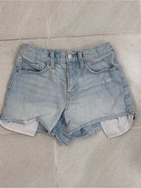 Old Navy Light Wash Denim Kids' Cutoff Shorts